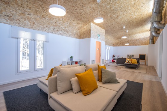 Sala principal del espacio Barnahus en Tarragona