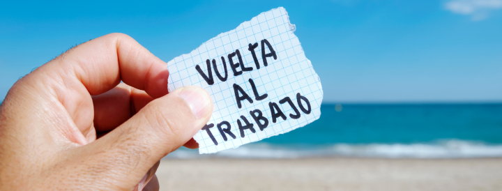 vuelta al trabajo