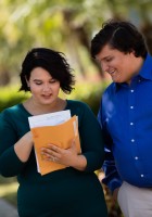 Dos personas con obesidad